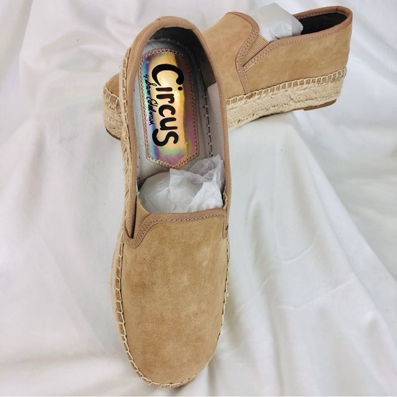 Circus Sam Eldeman Tan Suede Espadrilles - Picture 2 of 16